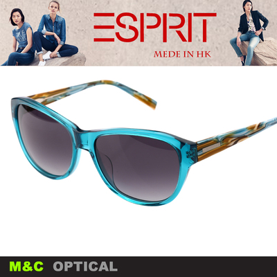 思捷ESPRIT埃斯普利特个性蝶形潮流男女款板材墨镜太阳镜ET17821