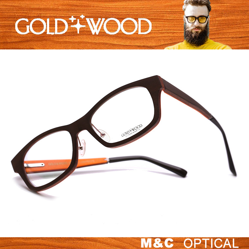 金加木GOLD&WOOD时尚全框卢森堡进口眼镜架OCULUS/OLYMPUS/GAIA02