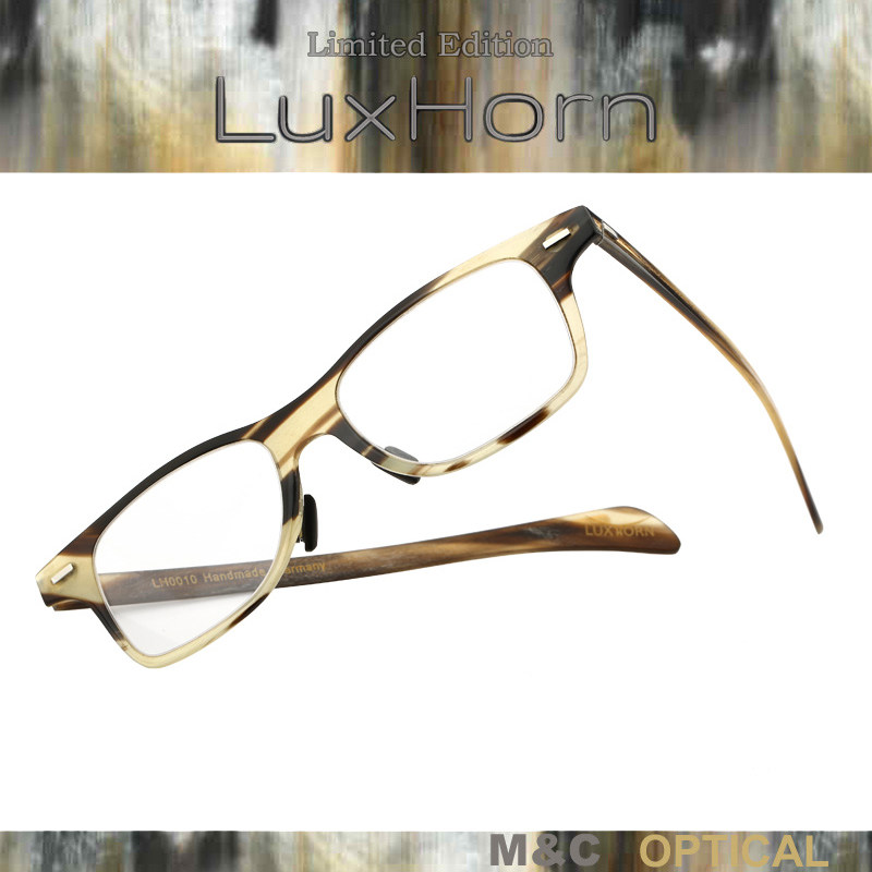 Luxhorn牛角 纯手工高端眼镜全框轻盈时尚男女款近视眼镜架LH0010