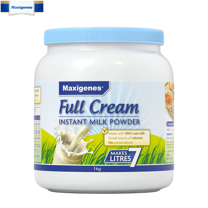 美可卓全脂学生罐装1kg成人奶粉