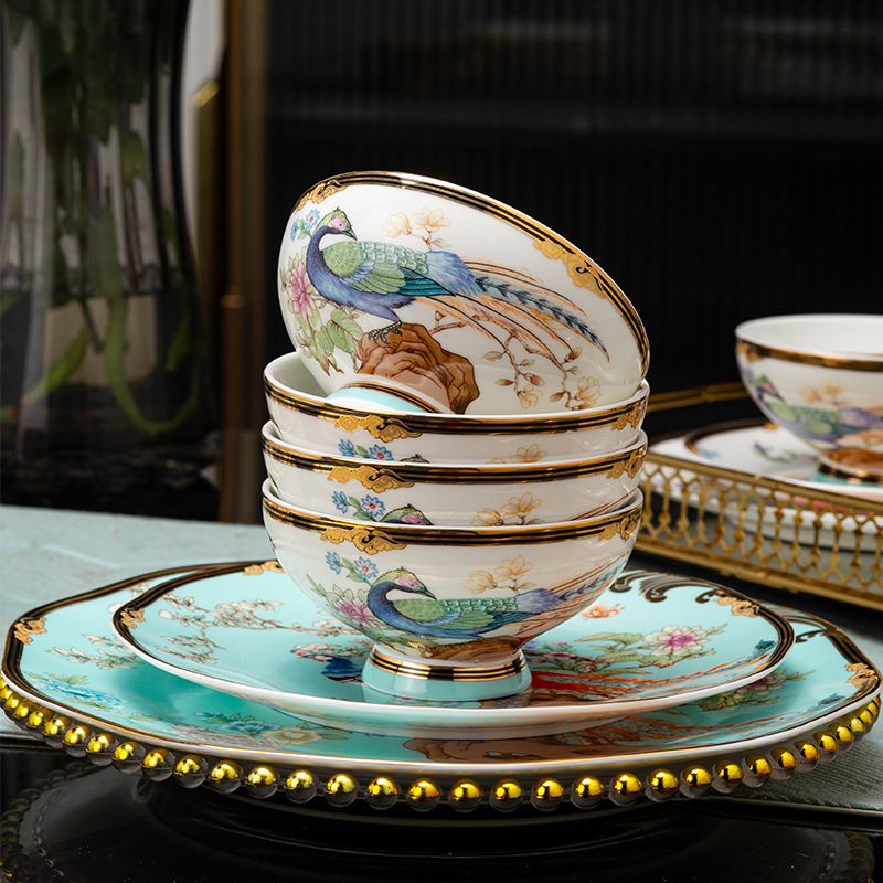 英格丽高骨瓷米饭碗高级