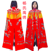 戏剧戏曲披风云肩绣凤斗篷昭君出塞虞姬娘娘皇后凤袍花旦披风