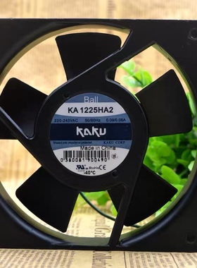 KA1225HA2 AC220V 0.10A 12025 台湾 KAKU卡固 散热风扇 电柜风机