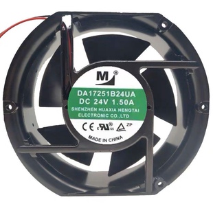 DA17251B24UA DC 24V 1.50A /1.30A 17251大风量变频器散热风扇