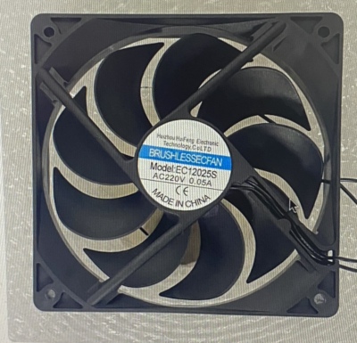 AA全新风机EC12025S 12CM AC220V 0.05A机柜散热风扇机柜冰箱冰柜