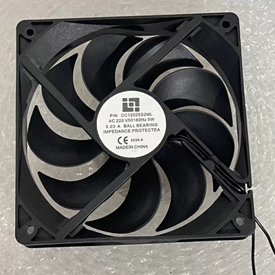 CC12025S2ML 原装AC220V 5W 0.03A 风冷冰箱 冻机柜专用 散热风扇
