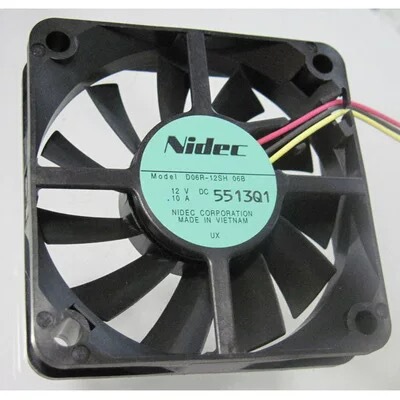 nidec全新NIDEC D06R-12SH 06B 6015 12V  6CM厘米变频器风扇