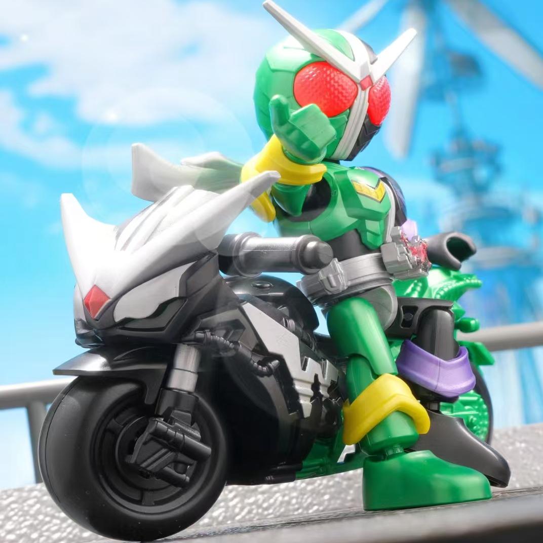 布鲁可假面骑士星光版第二三弹2积木人隐藏款摩托车极狐创奇第3弹