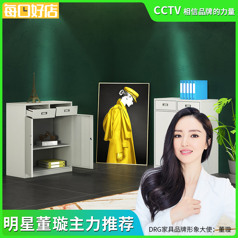 财务凭证档案柜中二斗文件柜资料柜带锁家用抽屉玻璃门铁皮柜书柜|ruв категории получать отделка, семьи, хранения приборов, кабинет министров, кабинет министров - от Buy2taobao.com для оказания профессиональной услуги покупки агента Taobao