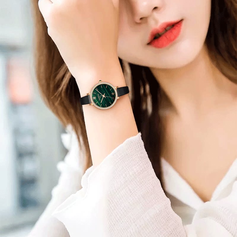 迪菲妮女士手表女ins风女款石英时尚女表手表女简约气质防水新款