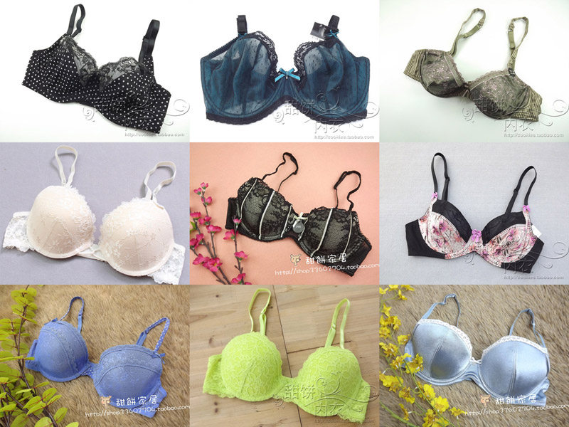 孤品80下围杂款 外贸欧美蕾丝网纱性感聚拢文胸 大小胸女士内衣