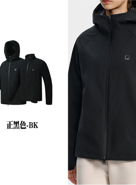 FILA斐乐软壳三合一运动外套26冬季新款男女款防风防水户外上衣