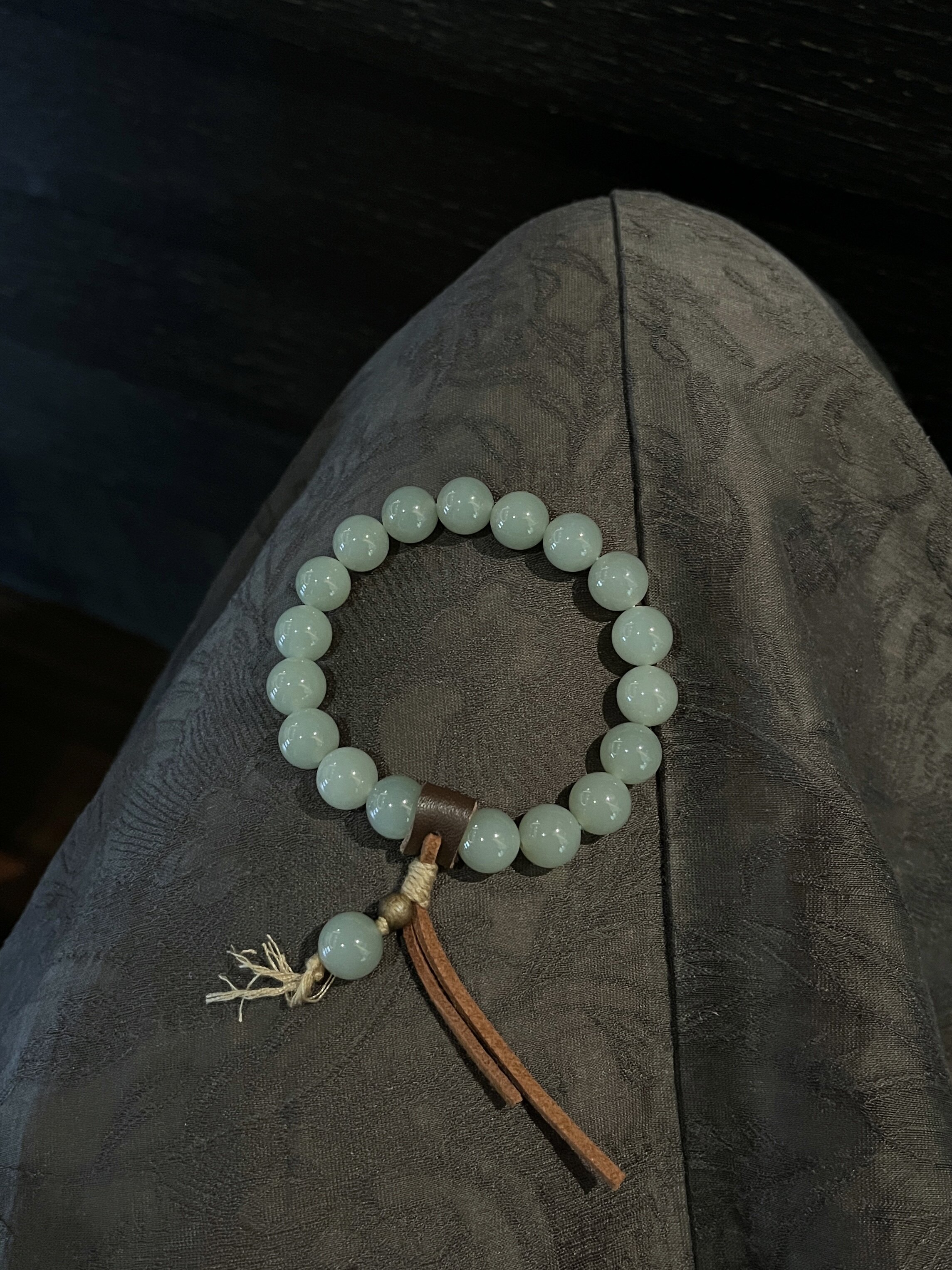 「好时光」新疆且末蓝流苏单圈手串（10mm）