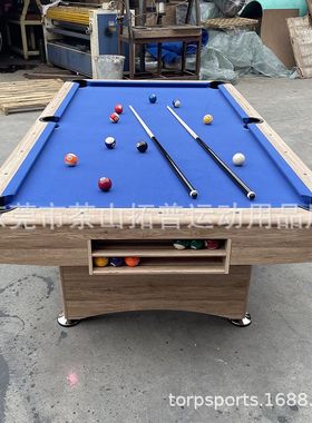 新款8尺折叠台球桌 成人室内家用型桌球台2合1 Pool table