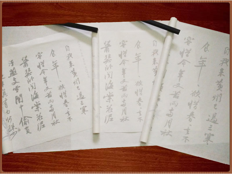 寒食帖 苏轼 第三行书 台北故宫 毛笔 临摹 描红 宣纸字帖diy字画