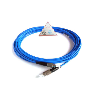 FC-FC双圆头3\5\10\15\20\25\30\50\100米铠装单模光纤跳线UPC跳纤尾纤连接器防折防踩防鼠咬三防金属保护层