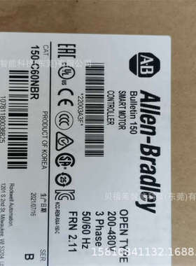 AB罗克韦尔150-F25NBDB 议价 150-F480NBR 软启动器150-F780NBED