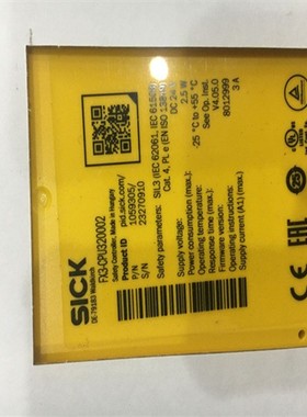 西克SICK安全继电器FX3-XTI084002短货期
