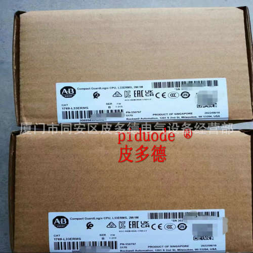 1769-L33ERMK 1756-TBCH 1756-ESMCAP 1756-PB50 1784-U2 DN模块