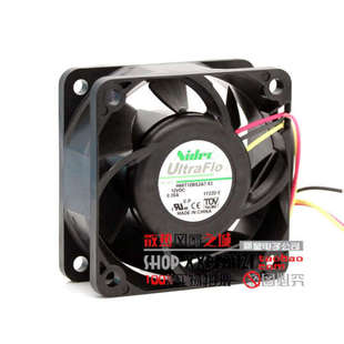 6025 6CM 12V 双滚珠耐用风扇 电产NIDEC 0.35A H60T12BS2A7