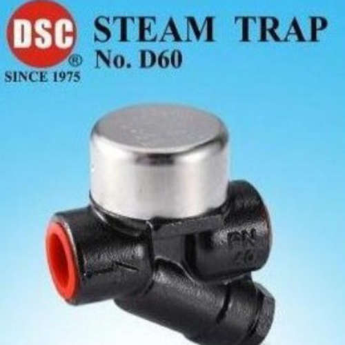 D60疏水阀 台湾DSC热动力疏水阀 丝口圆盘式蒸气疏水阀DN25 一寸