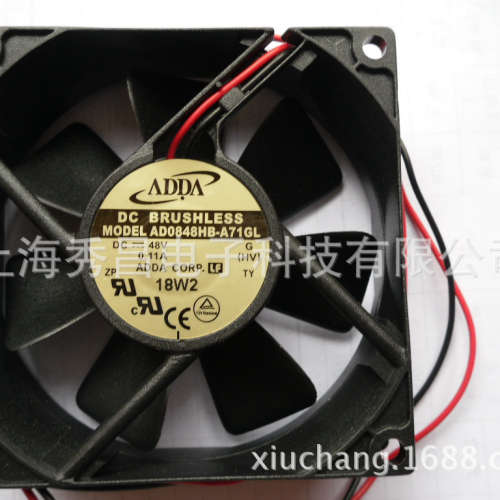 长期备货AD0848HB-A71GL原装全新ADDA协禧 8025/48V电梯专用风扇