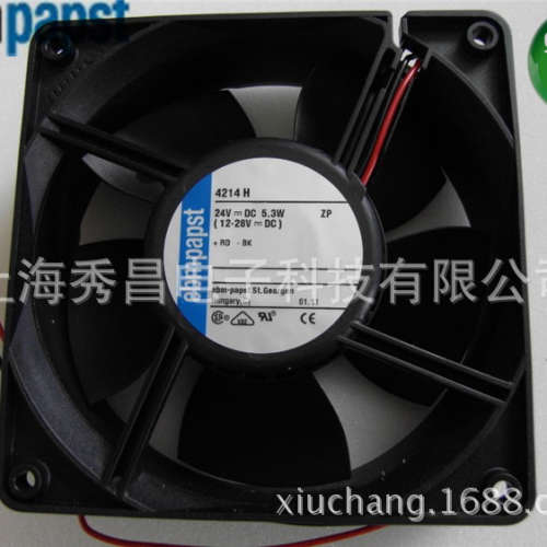 4214NA 24VDC2线 原装正品德国EBMPAPST 120*120*38 进口轴流风机