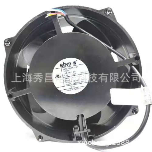 现货正品德国ebmpapst W1G180-AB31-01 24V 洗衣机烘干机散热风扇