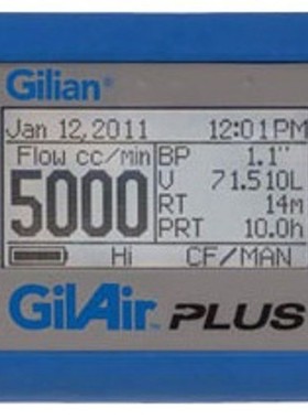 供应美国吉莉安Sensidyne Gilair plus便携式空气采样泵 1-5000