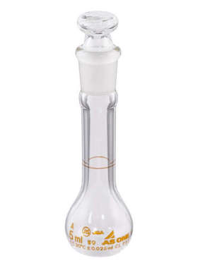 日本 ASONE 亚速旺 进口 实验使用 1-8564-03  容量瓶 白色