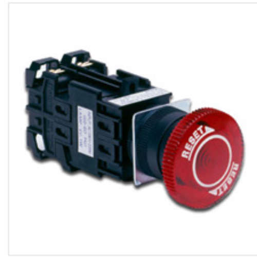 Φ30防水LED急停（旋转复位）KBL30WER-(L)1C2C3C -韩国建兴KOINO