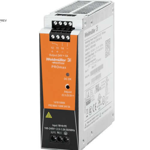 PRO MAX 120W 24V 5A 开关电源模块 24 V魏德米勒 1478110000