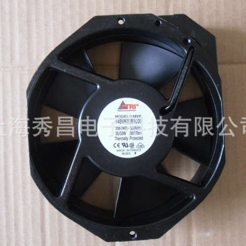 148VK0281083 208-240V 原装法国牌ETRI 172*150*38MM 耐高温风机