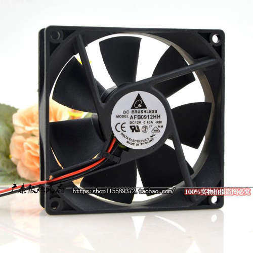 原装台达 DELTA AFB0912HH 0.40A 12V 9025 双滚珠 机箱 9CM 风扇
