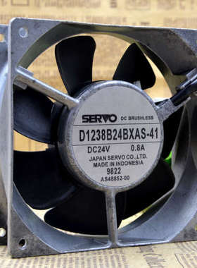 伺服/SERVO D1238B24BXAS-41 24V 0.8A 12cm 12038 变频器风扇