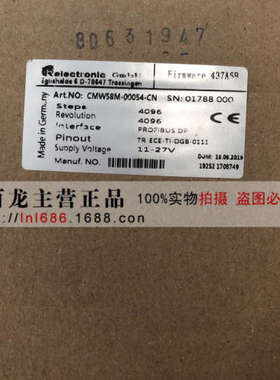 德国TR编码器CEV65S-00134 CEW58M-06812 现货 全新原装正品