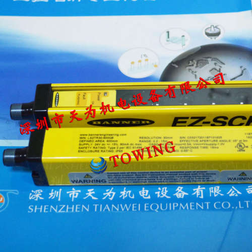 【实物拍摄】BANNER美国邦纳安全光幕LS2TR30-600Q8