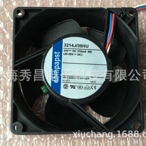 原装德国ebmpapst 3214JH 3214JHR 24V375MA9W 3214JH0 进口风扇