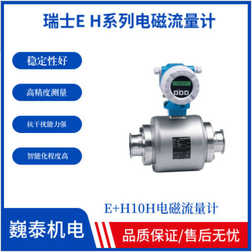 瑞士EH系列 e h电磁流量计 安装灵活便利 适用于环保行业 型号 齐