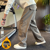 卡首K120-绒P78-控108抖音店主风冬季新款潮流男士休闲裤社会小伙，男装休闲裤，星座309A