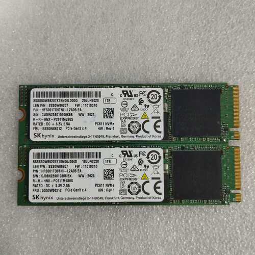议价SK hyx PC611 1TB M.2 NVMe固态硬可维修