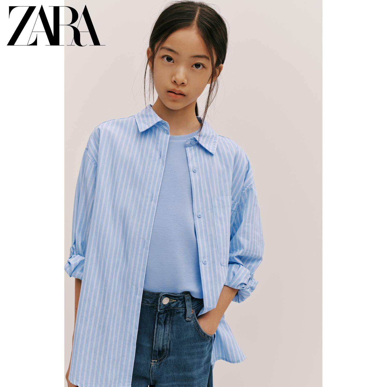 ��ɫ 6/7 �� (122 cm) ZARA�ۿۼ� ͯװŮͯ ���Ƴ�������T����װ 8741705 400 59Ԫ