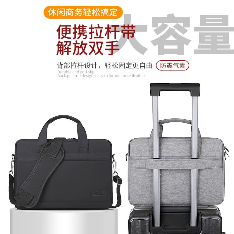 笔记本电脑包手提单肩包适用华为联想拯救者r7000女14寸苹果macbook15.6英寸13.3寸戴尔16英寸P9000男士天选6