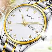 瑞士男士 手表夜光防水非机械表超薄钢带十大品牌石英表学生潮