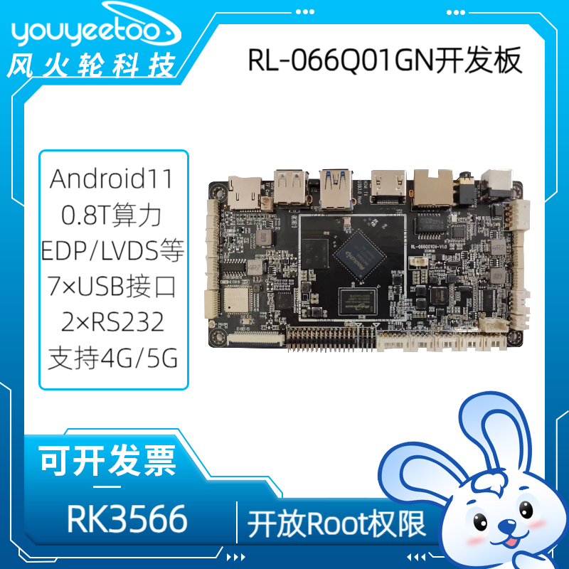 RK3566开发板锐连RL-066Q01GN