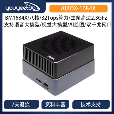 [AI BOX-1684X计算盒]32T大模型私有化部署国产化SDK算能BM1684X
