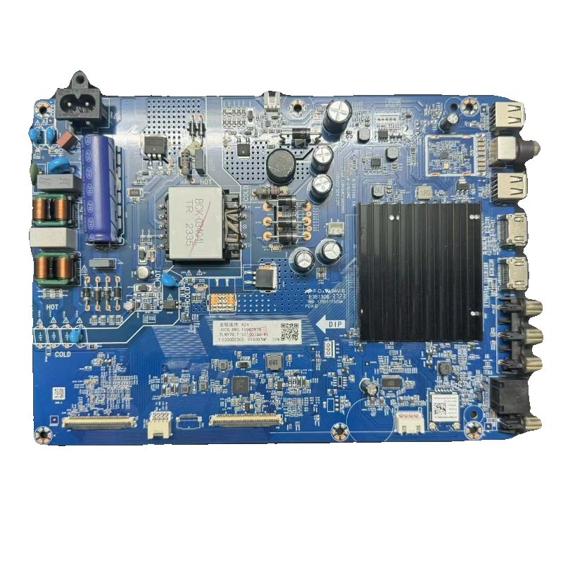 实拍原装长虹55D5主板