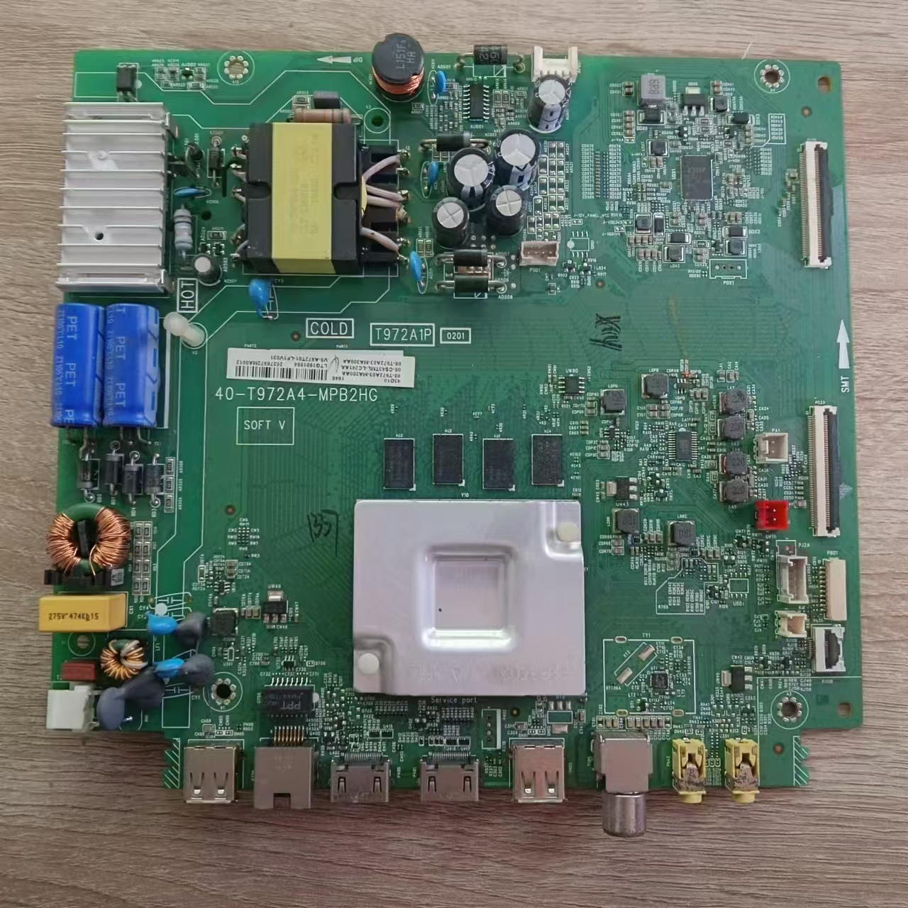 原装TCL43V6液晶电视主板