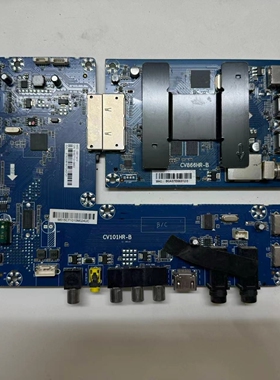 原装海尔LS65AL88A72主板CV101HR-B CV866HR-B配屏LSC650FN04实拍