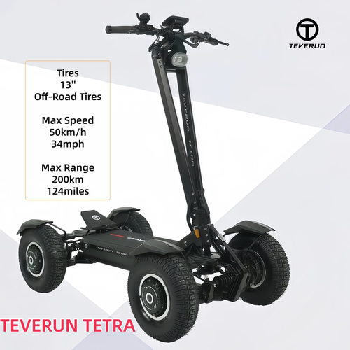 teveruntetra4驱越野电动滑板车